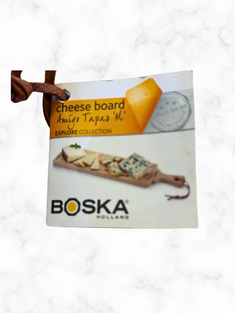 NWT | BOSKA Amigo Beechwood Serving Board Decor Charcuterie